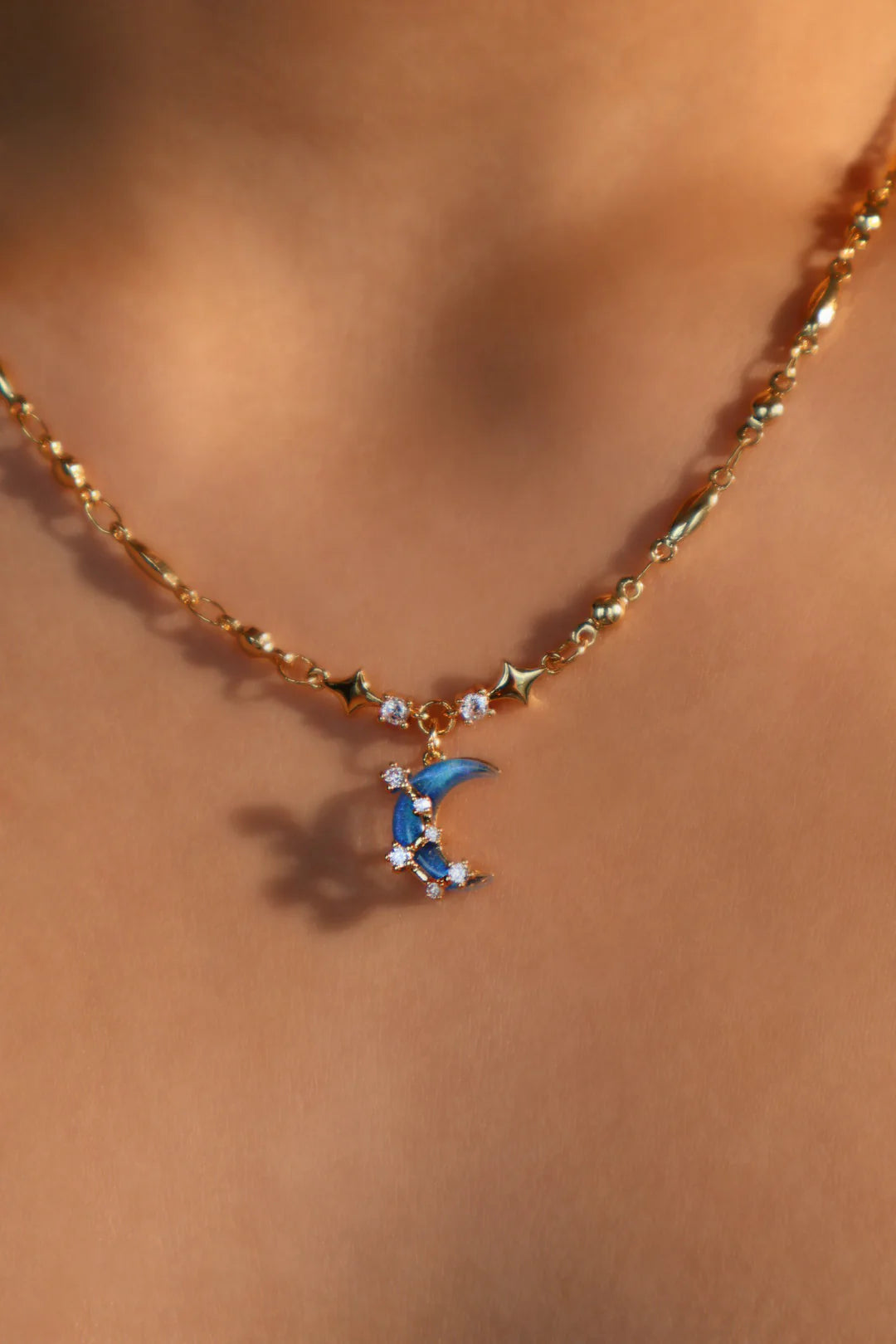Starfall 18K Gold Necklace