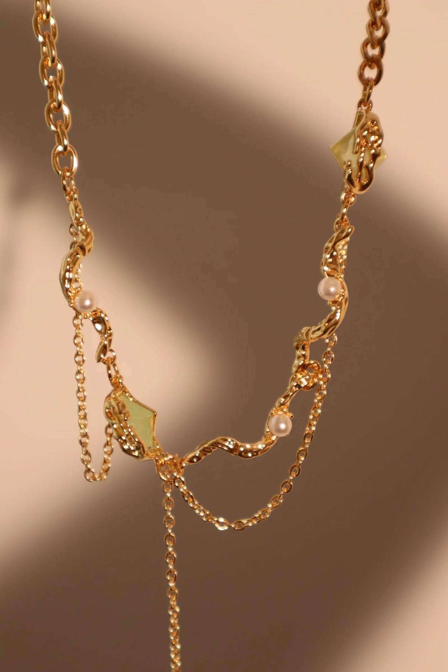 Elain's Garden 18K Gold Necklace