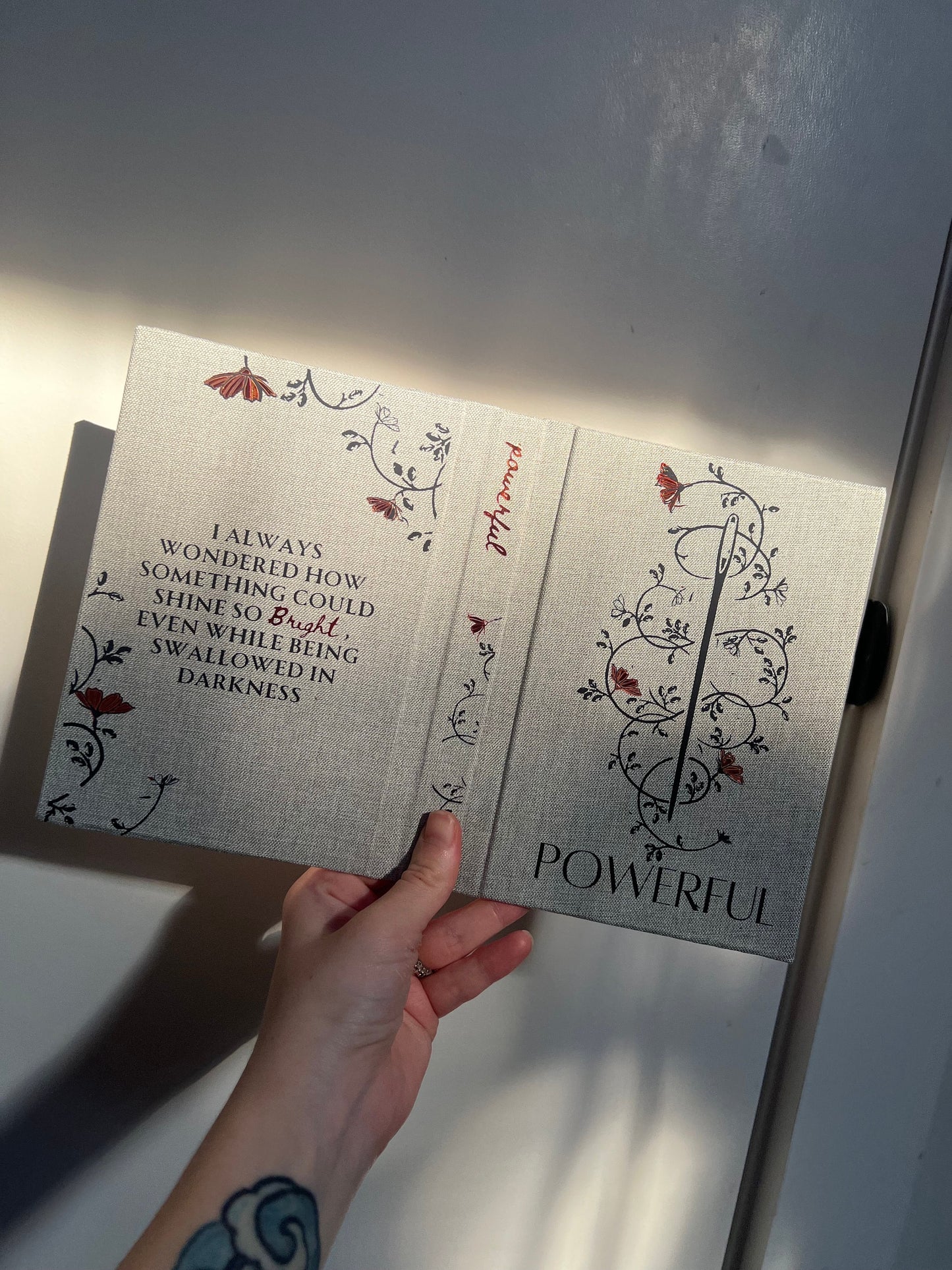 Powerful by Lauren Roberts Powerless Special Collectors Edition Handmade Bookish Gift Rebound Book Paedyn and Prince Kai Christmas Gift