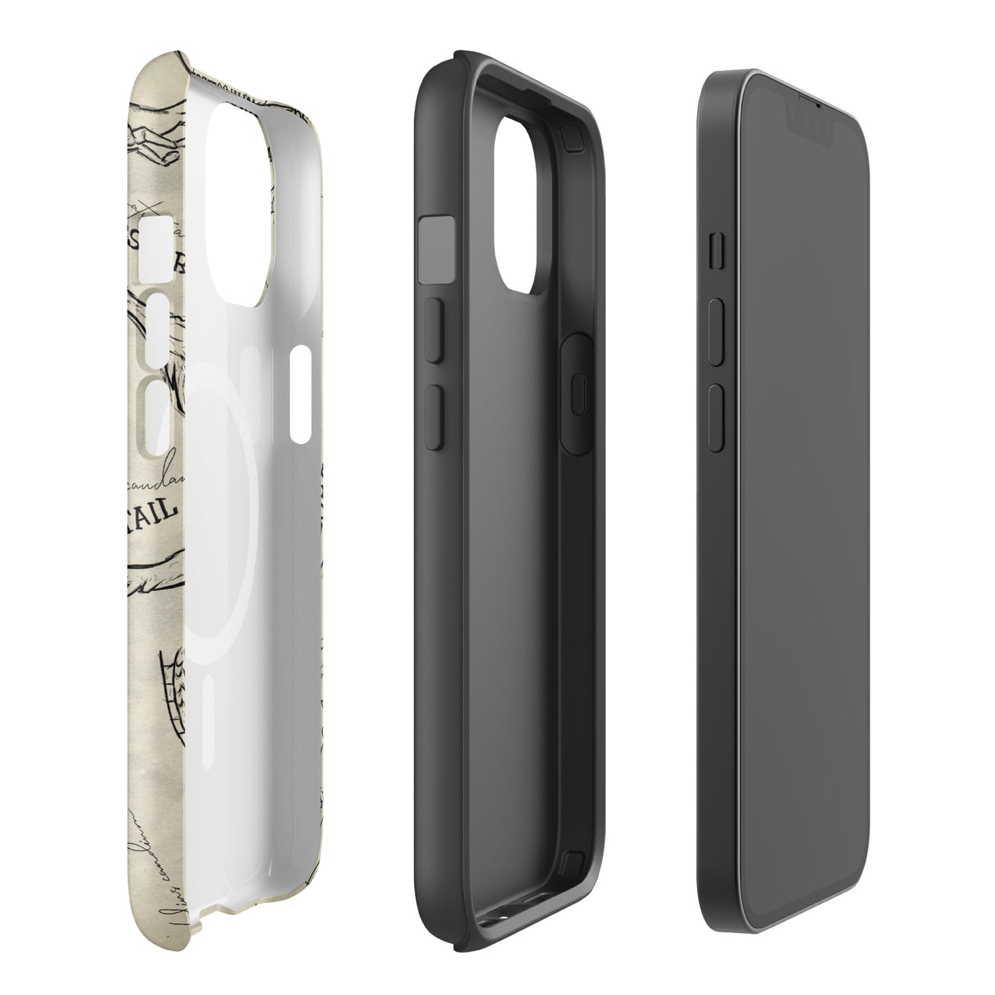Dragon Tails Notes Magsafe® iPhone Case