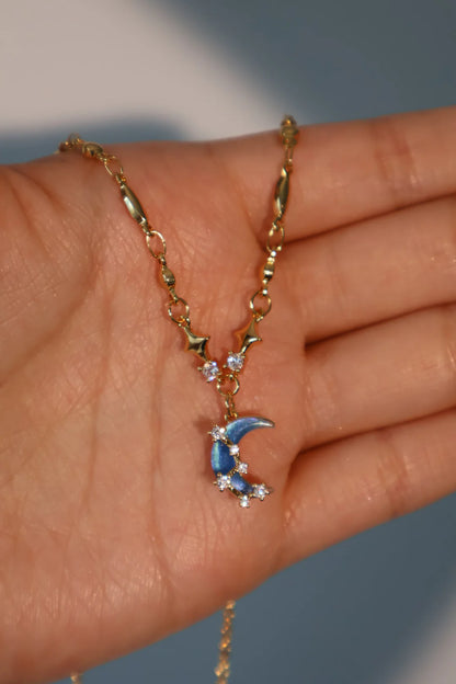 Starfall 18K Gold Necklace