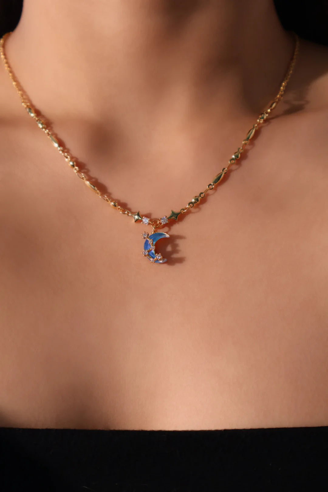 Starfall 18K Gold Necklace