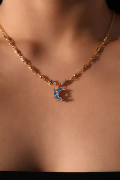Starfall 18K Gold Necklace