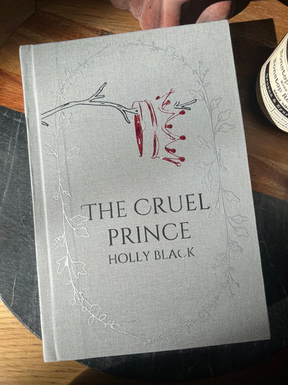 Collectors Edition The Cruel Prince by Holly Black Limited Edition Bookish Gift Rebound Book