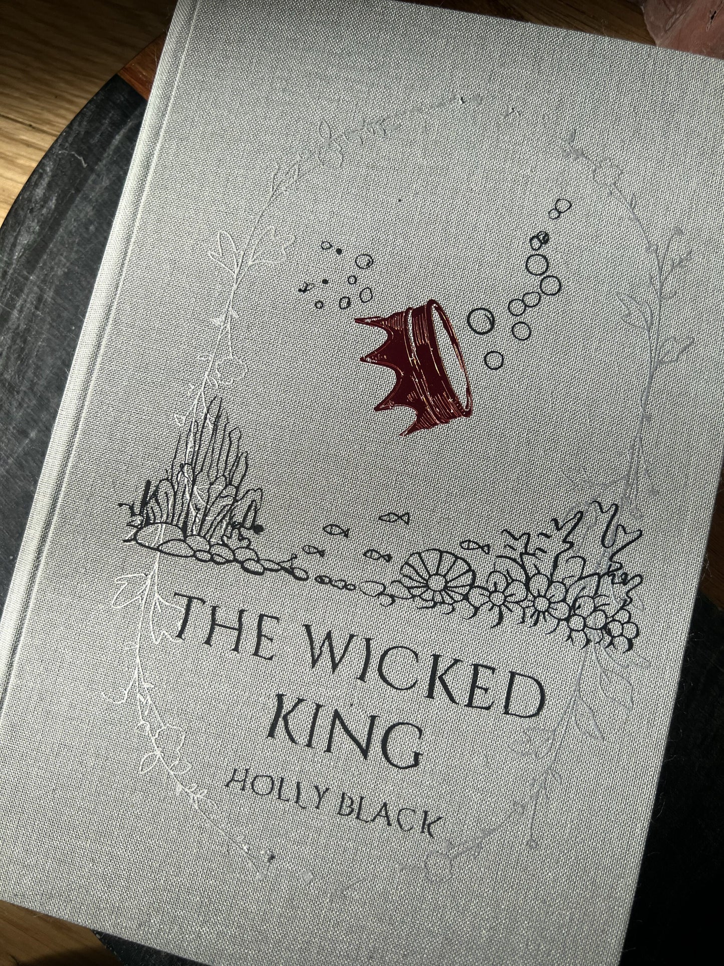 Collectors Edition The Wicked King by Holly Black Limited Edition Bookish Gift Rebound Book