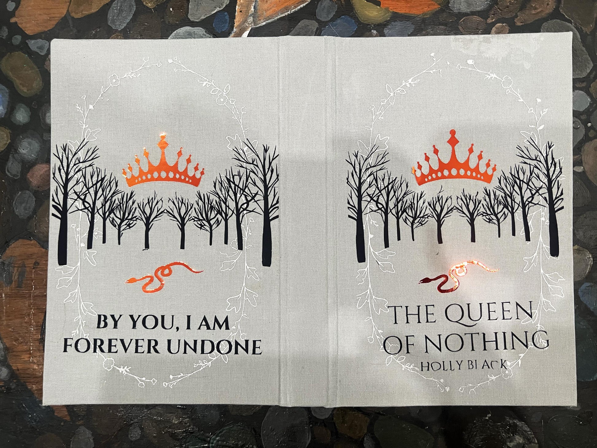 Collectors Edition The Queen of Nothing by Holly Black Limited Edition Bookish Gift Rebound Book