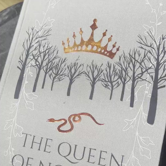 Collectors Edition The Queen of Nothing by Holly Black Limited Edition Bookish Gift Rebound Book