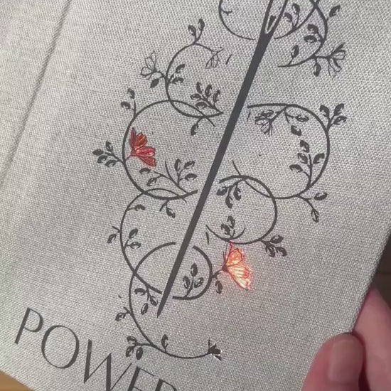 Powerful by Lauren Roberts Powerless Special Collectors Edition Handmade Bookish Gift Rebound Book Paedyn and Prince Kai Christmas Gift