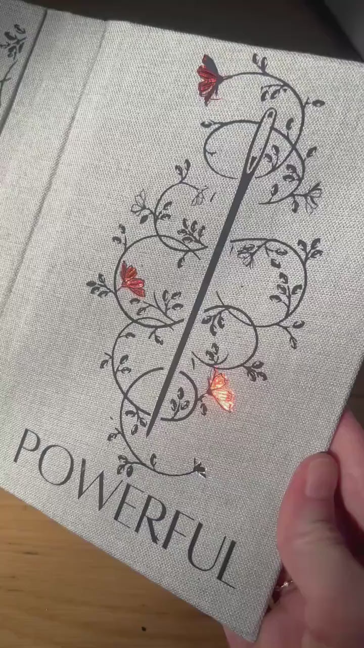Powerful by Lauren Roberts Powerless Special Collectors Edition Handmade Bookish Gift Rebound Book Paedyn and Prince Kai Christmas Gift