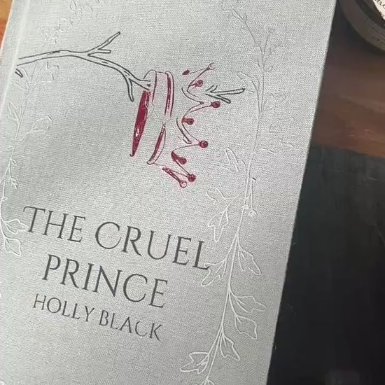 Collectors Edition The Cruel Prince by Holly Black Limited Edition Bookish Gift Rebound Book