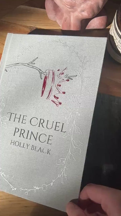 Collectors Edition The Cruel Prince by Holly Black Limited Edition Bookish Gift Rebound Book