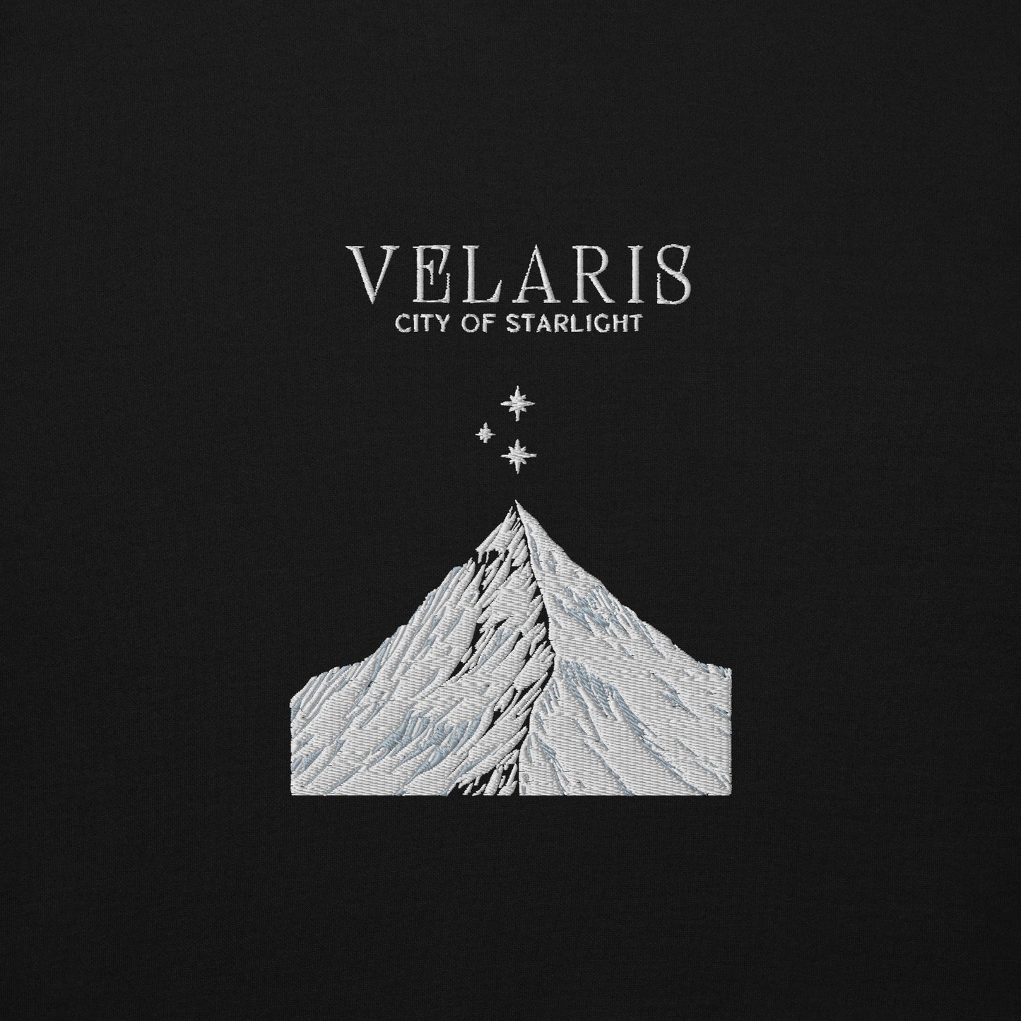 Velaris City of Starlight Embroidered Hoodie